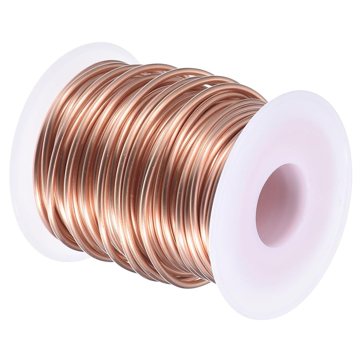 Soft Copper Wire (10 Gauge, 11.5 FT), 99.9% Pure Bare Copper Wire 2.5mm Solid Craft Wire for DIY Crafting Gardening Decoration (3.5Meter)