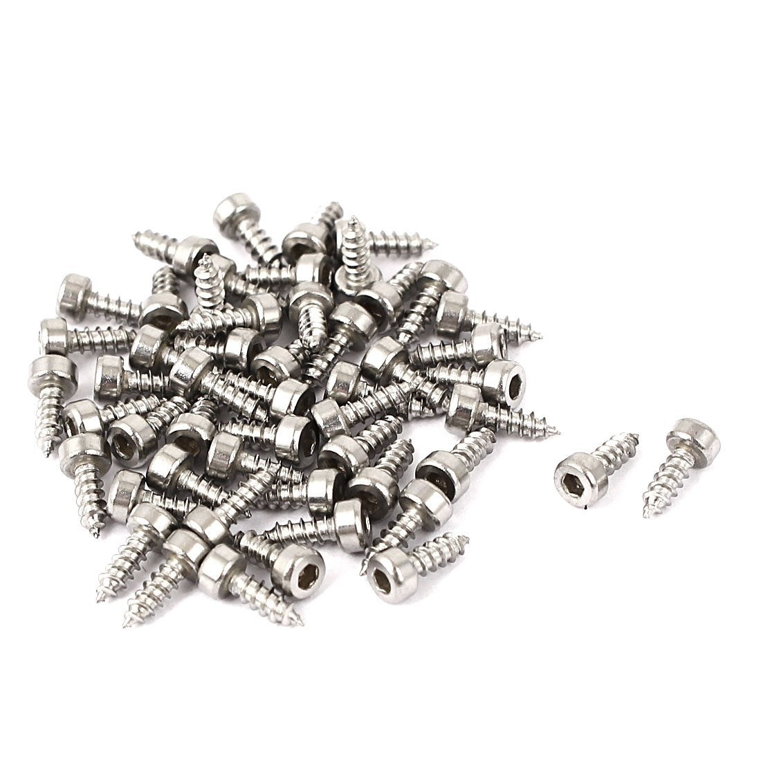 M3x10mm sekskant drive hode dekk selvskruende bore skruer 30 stk