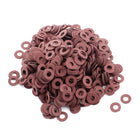 a14102000ux0418-DM M6 Insulating Fiber Washer for Motherboard, 6 mm x 12 mm x 0.8 mm Size, Red (Pack of 800)