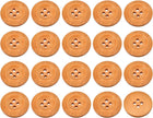 50Pcs Wooden Buttons, 25mm(1") 4 Hole Round Wood Sewing Button Craft for Sewing DIY Craft Clothing, Light Brown