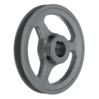 AK61-1 V-Belt Sheave 1"Bore 5.95"OD Single Groove Web Sheave Bored-to-Size Sheave, Cast Iron, Belt Section for 4L or A Belt