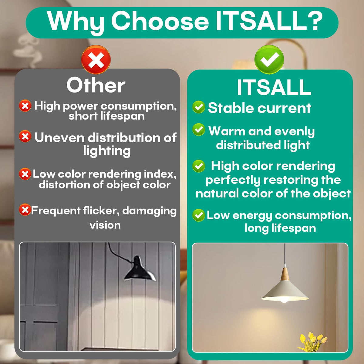 6 lumini de înlocuire 043168787963 și 78796, halogen, 43W, tip A19, bază E26