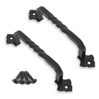 LinkMejor 2 Pack Maniglia di Anta per Porta da Giardino Hardware 6pollici
