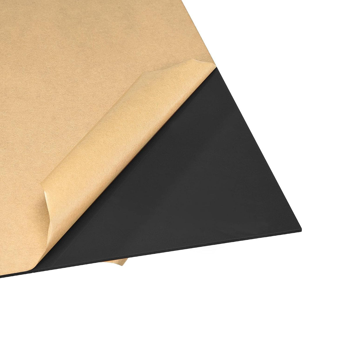 Black Cast Acrylic Sheet,12" x 12",3mm Thick,Plastic PMMA Acrylic Board for Signs Display Projects,Craft