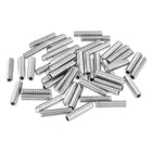 Socket Set Screws,50Pcs #10x3/4-304 Stainless Steel Hex Socket Set Headless Cup Point Grub Screws,for Repairing Compact Instruments, Machinery and Equipment (Silver)