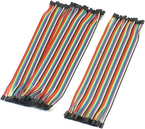 60pcs 20cm 2P Female to Female Solderless Jumper Breadboard Wires