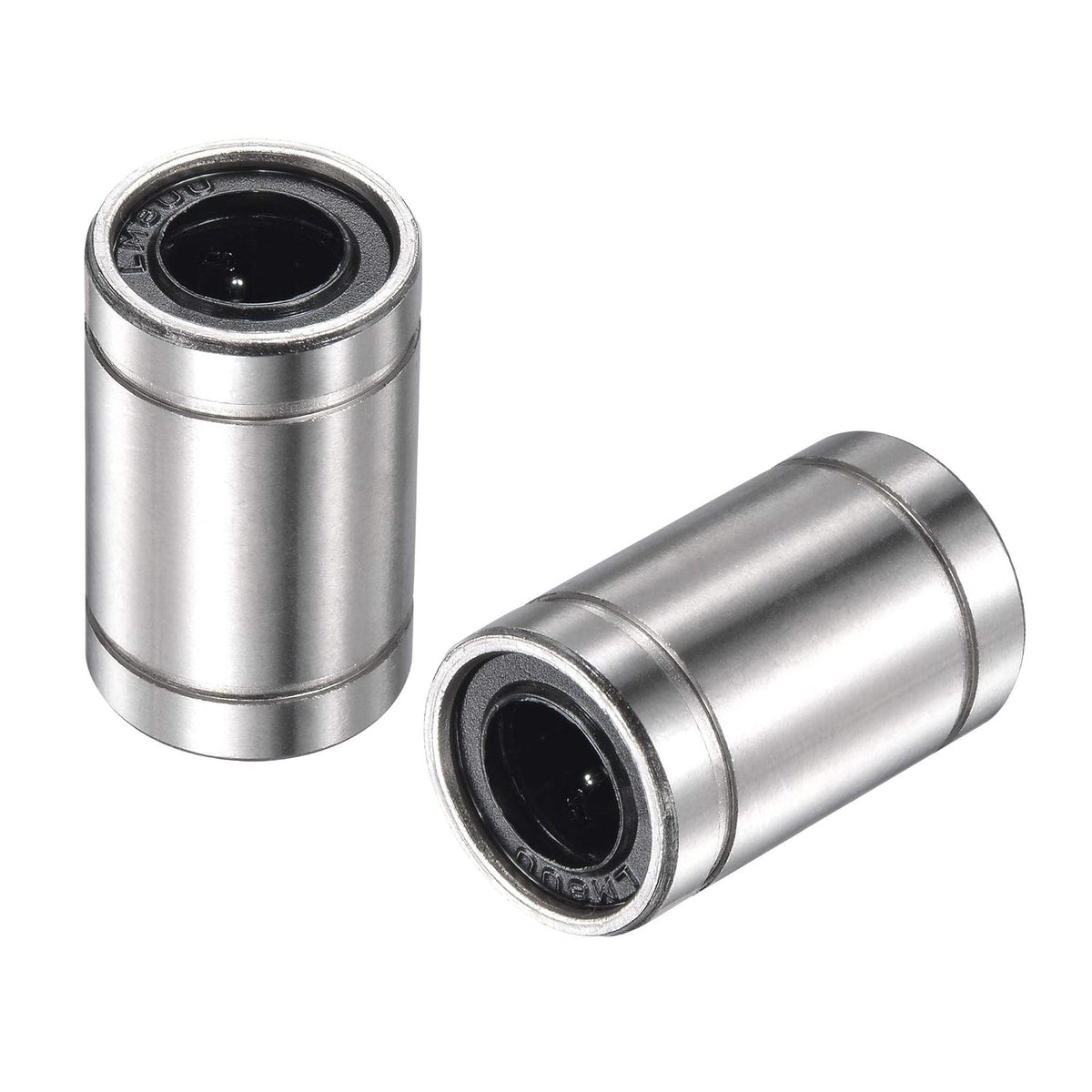 LM8UU Linear Ball Bearings 8mm Bore 15mm OD 24mm Length Nickel Plated for CNC Machine 3D Printer 4pcs