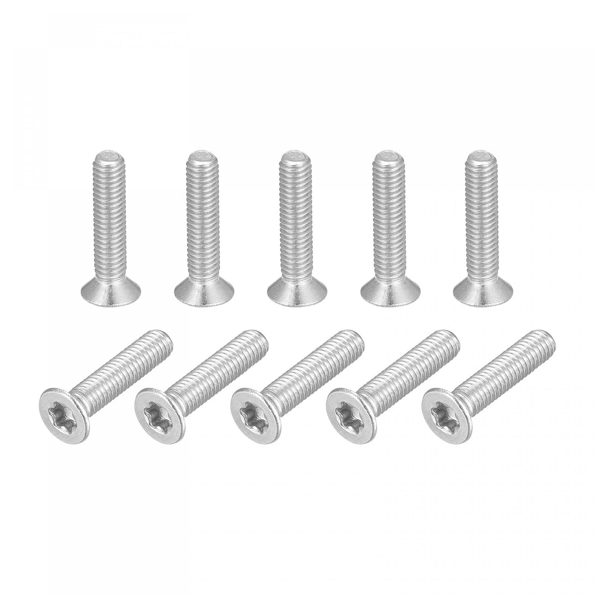 M3x14mm Torx Security Machine Screws, 20pcs 316 Stainless Steel Countersunk Head Tamper Proof Screw Fasteners Bolts