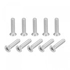 M3x14mm Torx Security Machine Screws, 20pcs 316 Stainless Steel Countersunk Head Tamper Proof Screw Fasteners Bolts