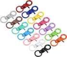 Swivel Clasps Lanyard Snap Hook, 44mm Colorful Lobster Claw Clasp for Keys Organization, DIY Crafting, Set of 14 Colors