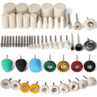 103PCS Kit de Polimento para Rodas de Polimento Dremel 1/8" de diâmetro Bits de Polimento