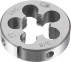 Round Threading Dies 5/8"-27 UNS, Alloy Tool Steel Machine Thread Repair Hand Tool