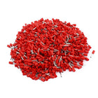 1000 Pcs 18 AWG 1.0mm2 Insulated Pin Cord End Wire Ferrules Terminal Red