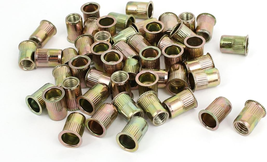 M8 Thread 16mm Long Rivet Nut Insert Nutsert 50pcs