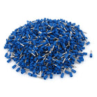 a14122500ux0235 Wire Crimp Insulated Ferrule Pin Cord End Terminal AWG18 with 1000 Piece, Blue