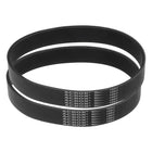 2pcs 160J10 PJ V-Ribbed Belt 10 Ribs 16" Length x 0.92" Width x 0.14" Height, EPDM Poly V Belt, Multi Wedge Micro V Serpentine Belt