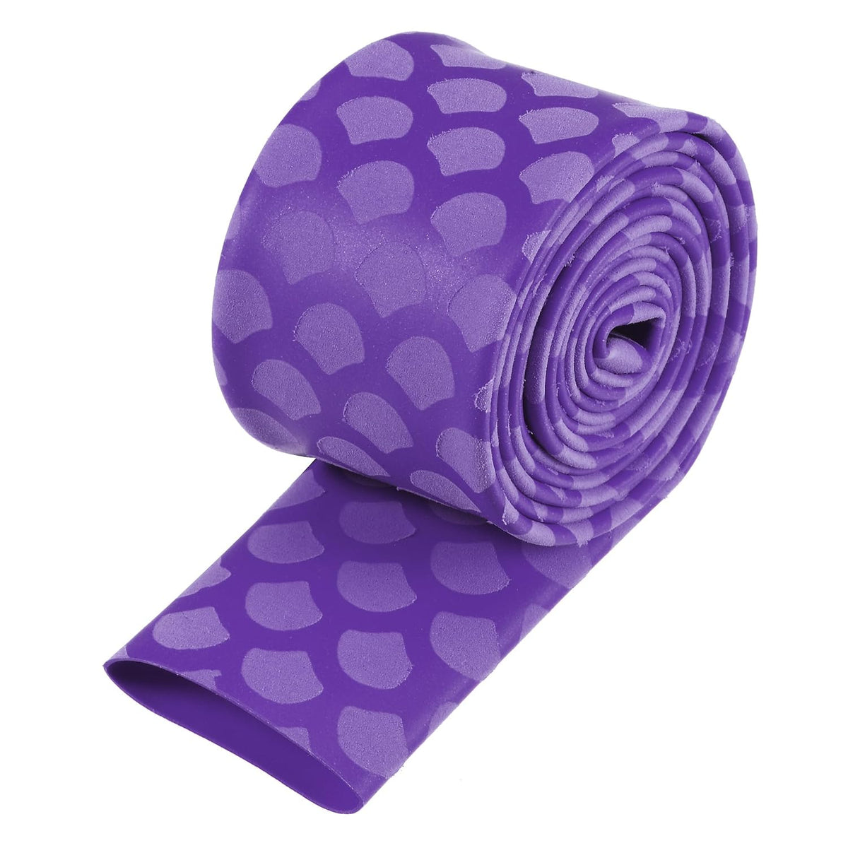 Heat Shrink Wrap Tubing Sleeve for Fishing Rod Grips Handle, 32mm Flat 3.3ft 2:1 Rate Purple