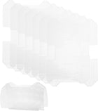 8Pcs Plastic Mesh Canvas Sheet, 10.3 x 7.3 Inch Plastic Mesh Sheet for Crochet Purse Making, Blank Canvas for Embroidery, Crafting, DIY Project, White