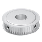 5M-50T-1B Timing Belt Pulley 1" Bore, 50 Teeth Aluminum Alloy Synchronous Wheel with Keyway, Pitch 5mm Tooth for 15mm Width Belt