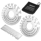 LinkMejor 3pcs Mesureur de Section de Fil, Mesureur de Grosseur Bicéphale