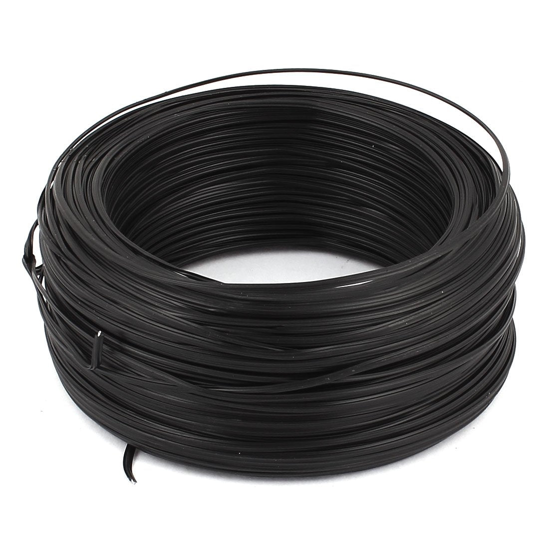 PVC Coated Electro Galvanized Iron Rebar Wire 100M 2.3mm Dia Black