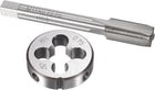 M11 x 0.75mm Metric Tap and Die Set, Machine Thread Screw Tap with Round Threading Die, Tap & Die Kit for Nut Screw Bolt Thread Repair
