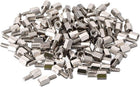 4#-40 6+6mm F/M Brass Hex Standoff Spacer Screws PCB Pillar Nickel Plated 100 Pcs
