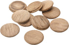 Wood Plugs, 30Pcs 40 x 35 mm - Red Oak Wood Button Top Plugs, Screw Hole Covers, Decorative Wooden Cover for Stair Chair Craft Furniture Woodworking