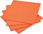 LinkMejor Orange EVA Foam Sheets 10 x 10 Inch 7mm Thickness for Crafts DIY Projects, 4 Pcs
