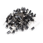 a14062700ux0335 100 Piece 100uF 16V Radial Leads Aluminum Electrolytic Capacitors, 5 x 7 mm