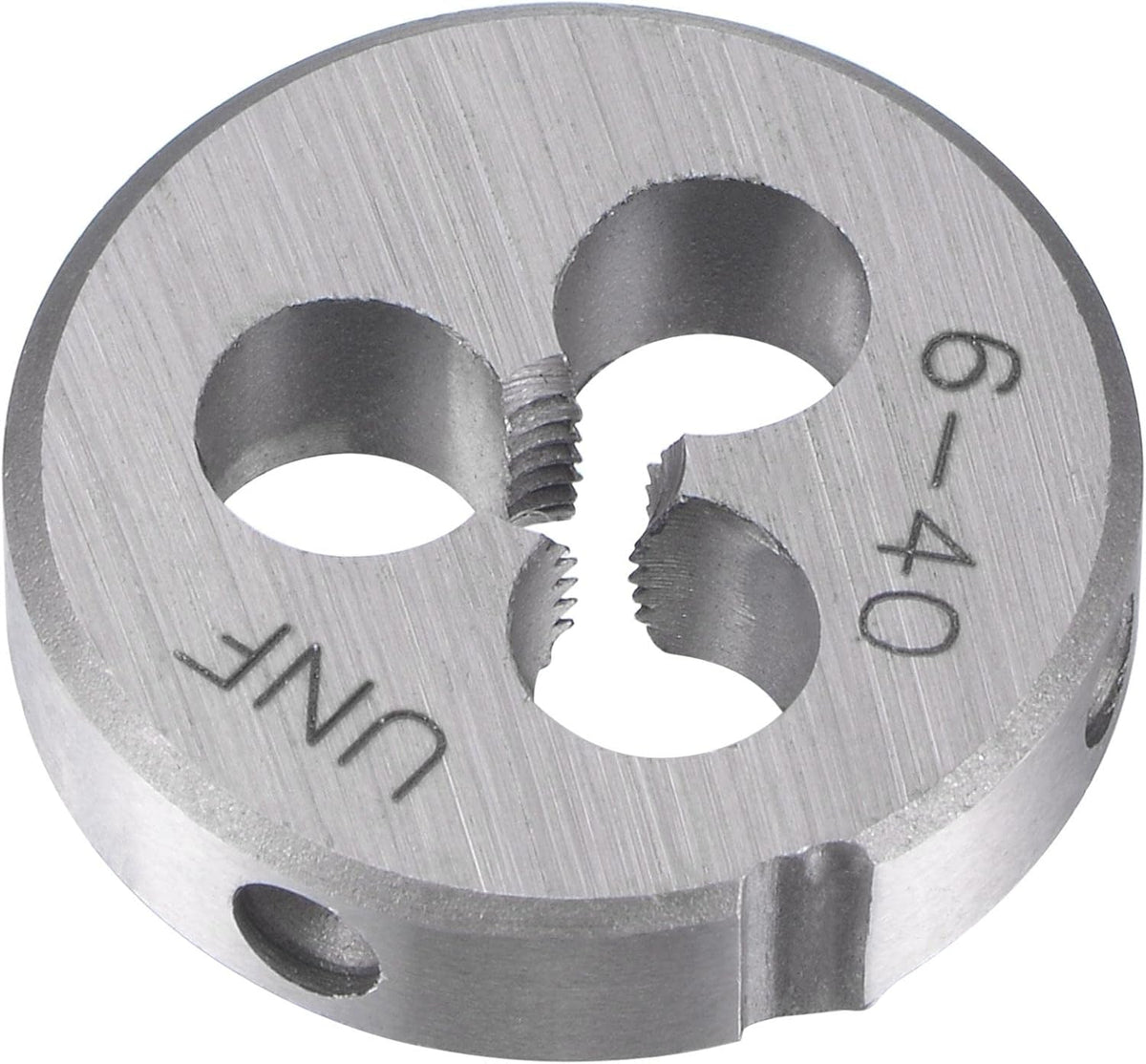 Round Threading Dies #6-40 UNF, Alloy Tool Steel Machine Thread Repair Hand Tool