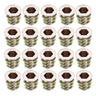 Furniture Threaded Insert Nuts Zinc Alloy M5 Internal Threads 10mm Length 20pcs