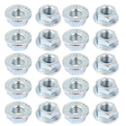 A16033100ux0397 5/16" x 24 Carbon Steel Serrated Hex Flange Lock Nuts (Pack of 20)