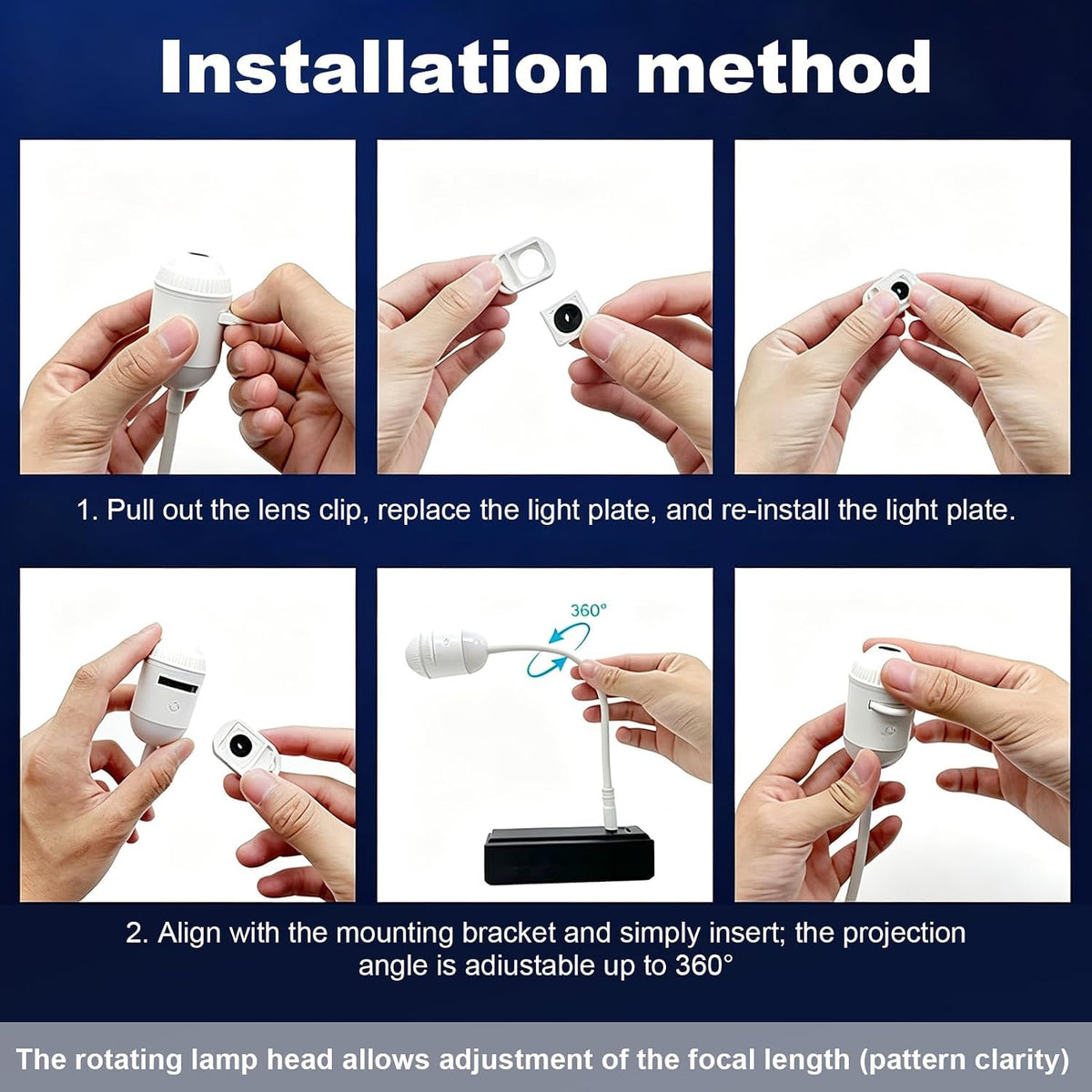 Galaxy-Projektor-Nachtlampe, einstellbare Helligkeit, USB-Sternhimmelbildprojektor