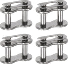 4Pcs #60 Chain Master Connector Link Roller 3/4" Pitch Stainless Steel Standard Connecting Split Links for 12A Chain