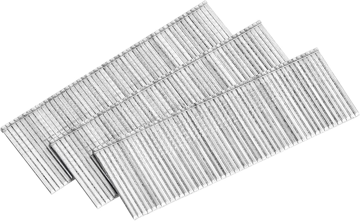 2000Pcs 16 Gauge Brad Nails, 1" Length Straight Finishing Nails, Galvanized Carbon Steel Nails for Woodworking Construction