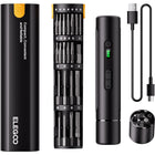 LinkMejor Electric Screwdriver Set with 33 Magnetic Bits and 3 Torque Setting