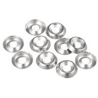 #12 304 Stainless Steel Cup Washer Countersunk for Screw Bolt 100pcs