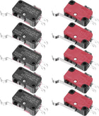 10Pcs V-154-1C25 1NO + 1NC Micro Limit Switch 15A 125/250VAC Waterproof Miniature Micro Switches for Precision Components