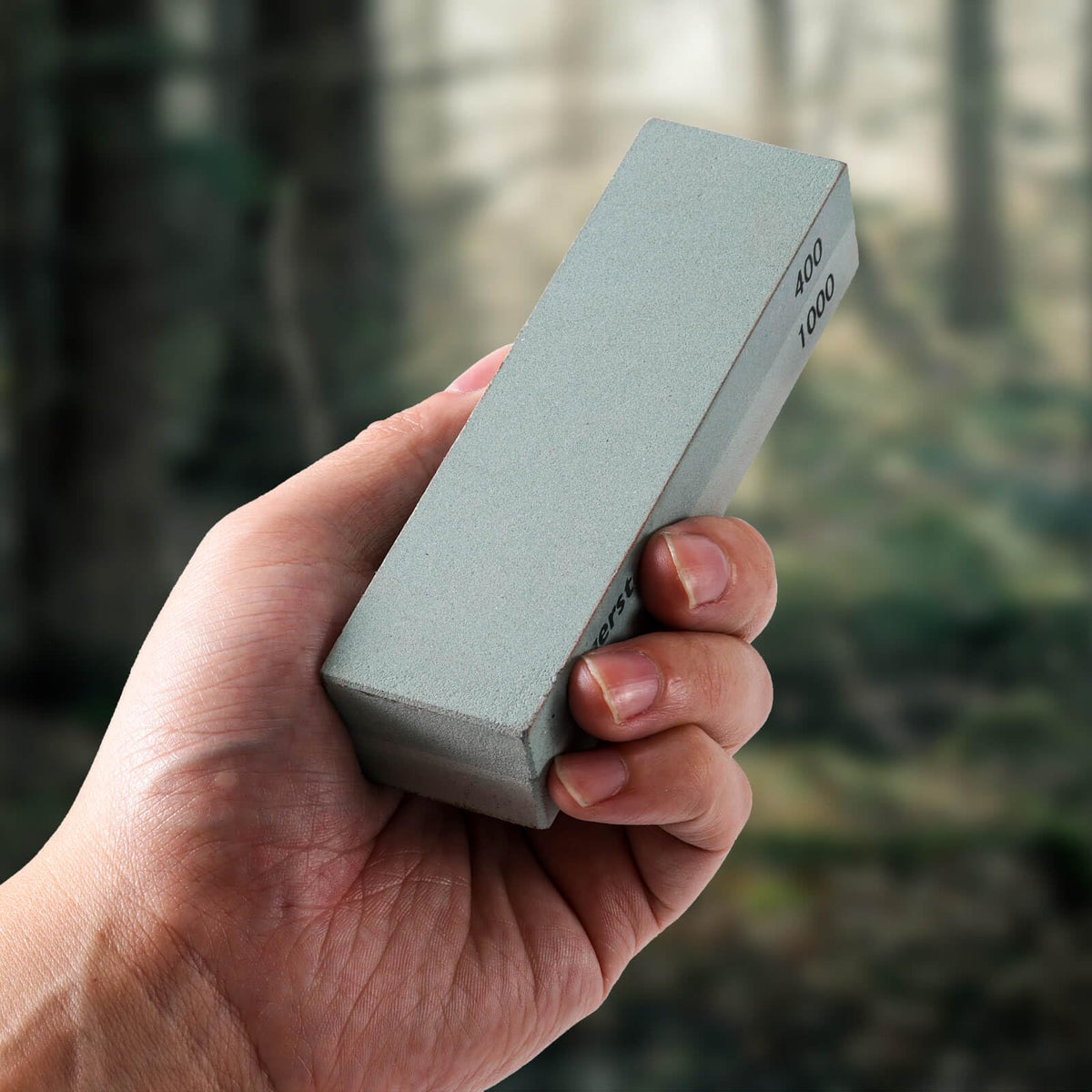 LinkMejor Pocket Sharpening Stone, 400/1000 Grit Whetstone Knife Sharpener