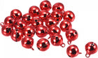 LinkMejor Jingle Bells, 9/16" 24pcs Small Bells for Craft DIY Christmas Decoration, Red