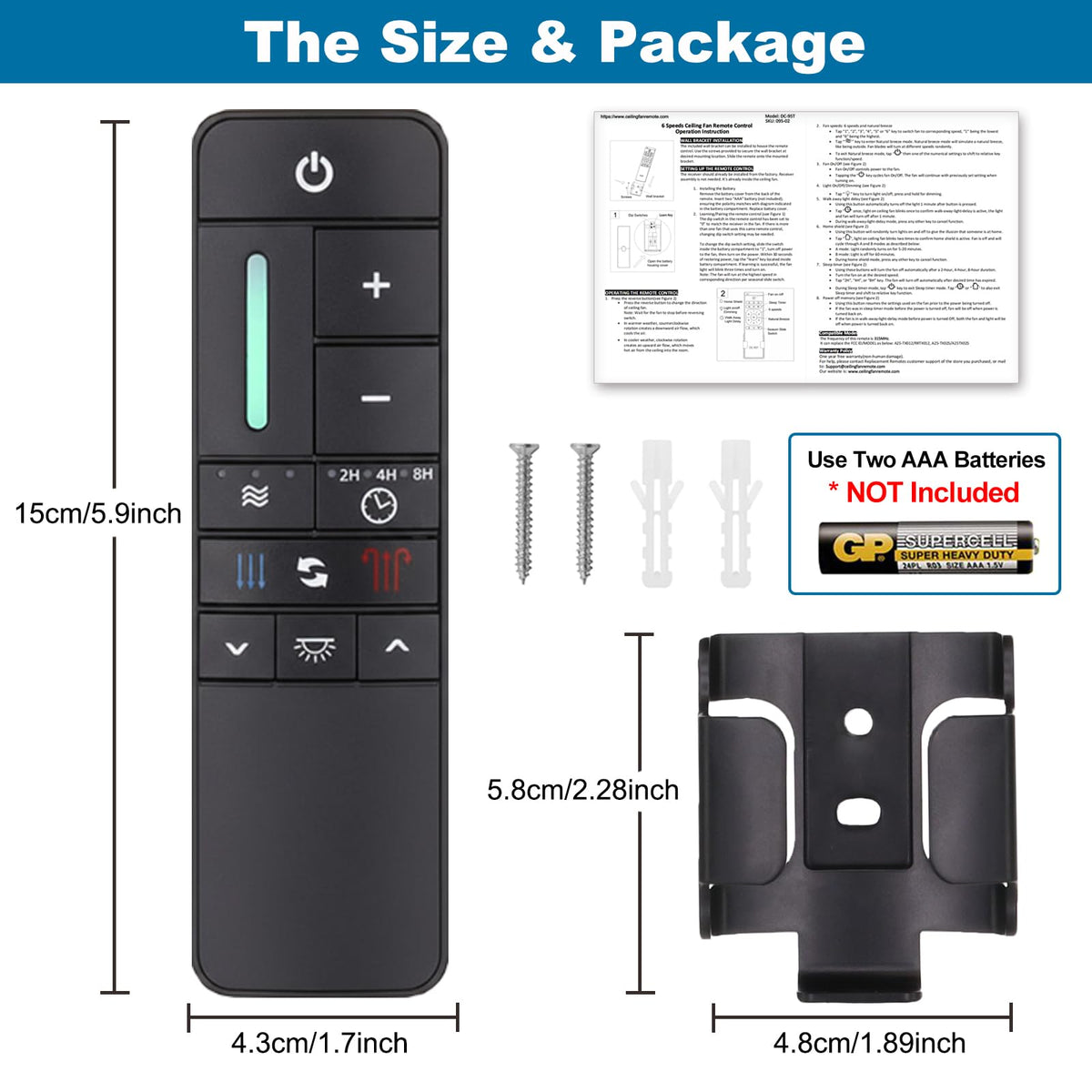 UC7225T katkokattoventtiilin kaukosäädin korvaaja - 9-vaihteinen ja valaistuksen himmentäminen