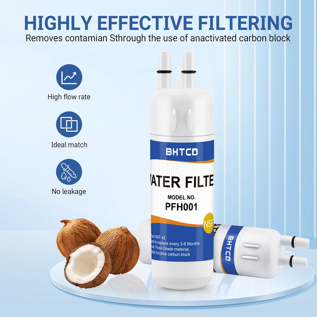 P8RFKB2L KRSF705HPS Water Filter Replacement for Kenmore & KitchenAid