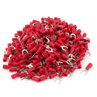 VS1.25-5 Pre Insulated Furcate Terminals for AWG22-16 Wire, Red
