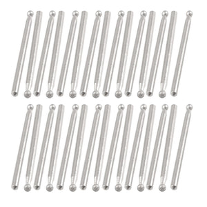 30pcs 3mm Shank 3mm Dia Round Ball Point Grinding Diamond Mounted Bits