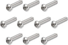 M8x30mm Torx Security Machine Screw, 10pcs Pan Head Screws Inside Column, 304 Stainless Steel Fasteners Bolts
