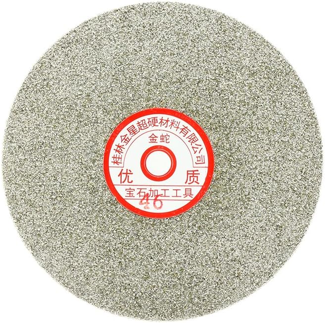 6-inch Grit 46 Diamond Coated Flat Lap Wheel Grinding Sanding Polishing Disc