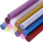 Mini Hot Glue Gun Sticks 0.43-inchx4-inch High Sticky Hot Glue Sticks, Glitter 8 Colors 16pcs
