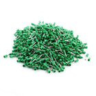 E07508 20AWG Tube Type Insulated Cable Ends Connectors with 1000 Piece, Green