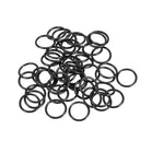 Nitrile Rubber O-Rings 15mm OD 12mm ID 1.5mm Width, Metric Sealing Gasket for Automotive Machine Plumbing, Pack of 50